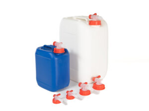 Jerrycans with faucets