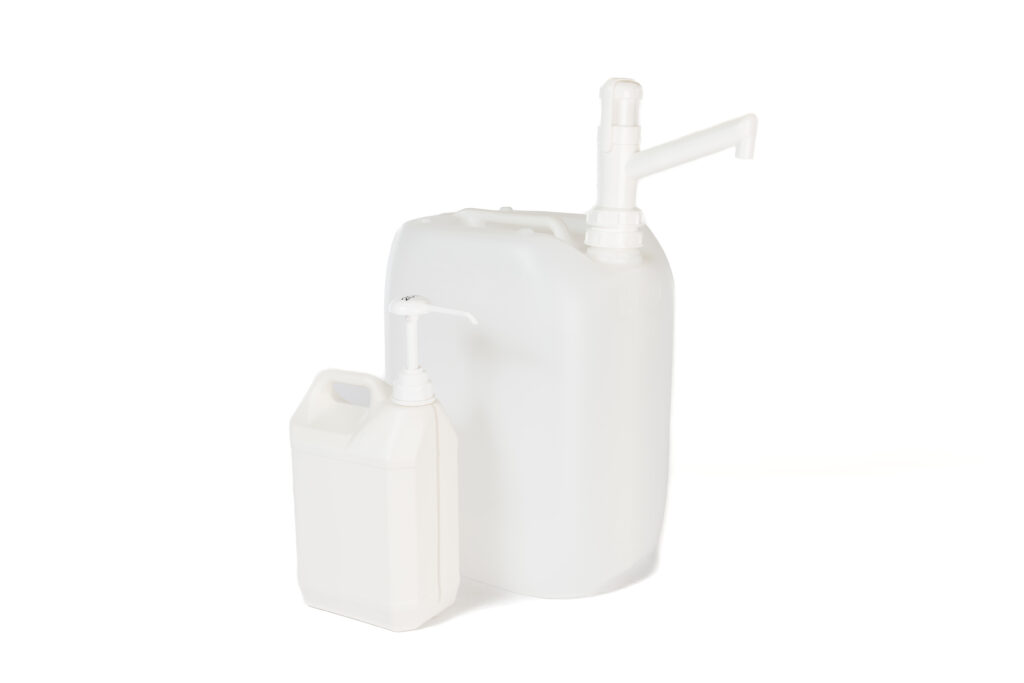 Jerrycans met pompen