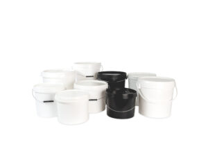 Round buckets in various sizes