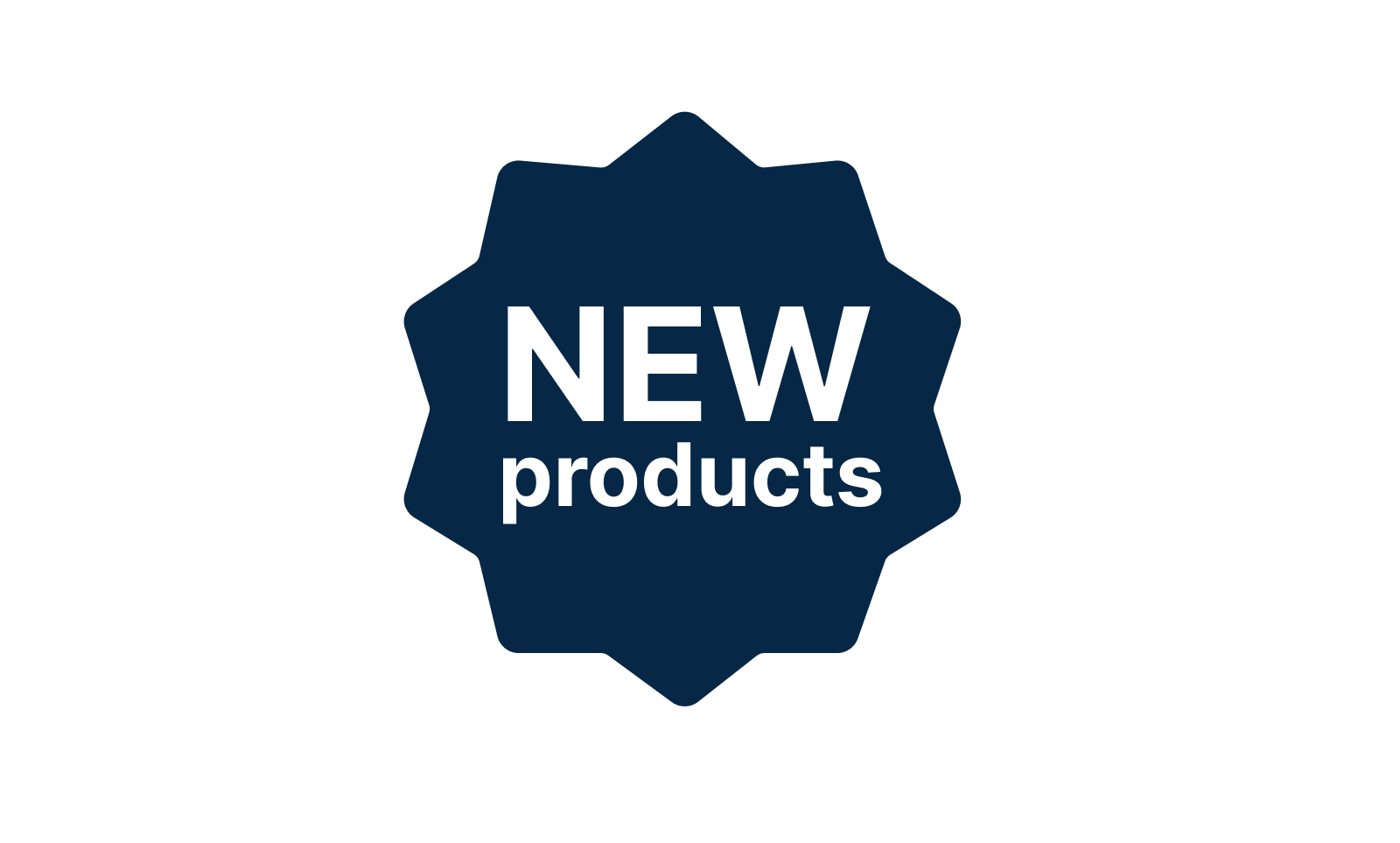 New products in our product range