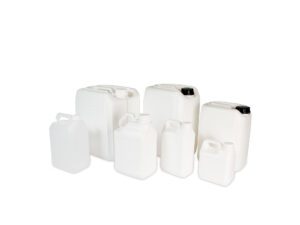 gefluoreerde jerrycans, bussen, bidons